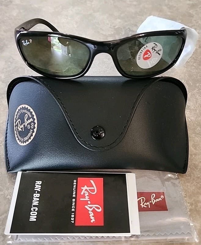 ๐ฅ RAY-BAN Polar Small PREDATOR Active Lifestyle Sunglasses RB4115 601/9A Wrap