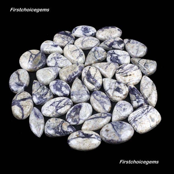 Tiffany Jasper Gemstone - wholesale lot of tiffany jasper in mix size - cabochon mix shape gemstone lot - for making jewelry and pendants