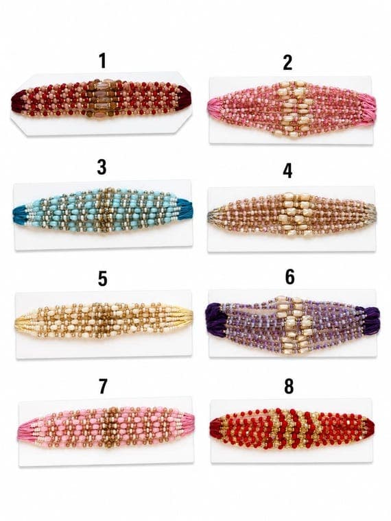 Rakhi, Rakhri, Rakhri for Raksha Bandhan, Rakhi Thread, beads